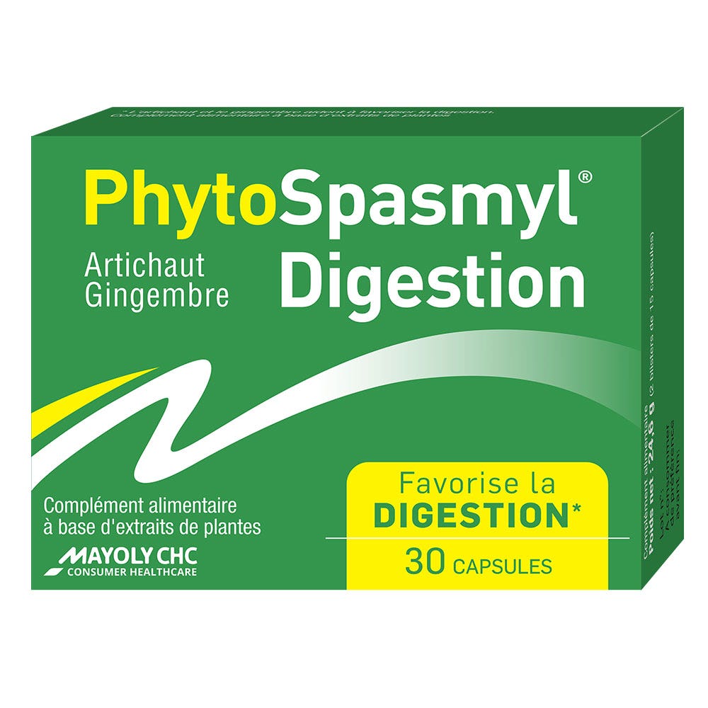 Mayoly CHC Phyto Spasmyl Digestion 30 capsules