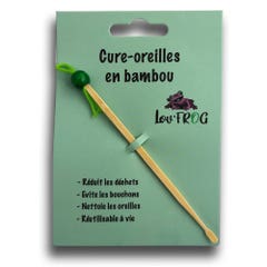 Lov'Frog Cure-Oreilles En Bambou x1