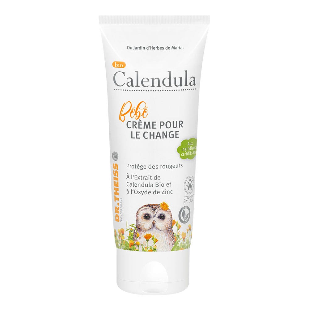 Dr. Theiss Naturwaren Bio Calendula Bébé & Maternité Crème Pour Le Change 75ml