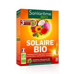 Santarome Solaire Bio 20 ampoules de 10ml