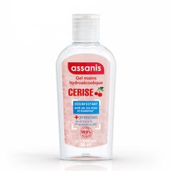 Assanis Pocket Parfumés Gel mains Hydroalcoolique Cerise 80ml