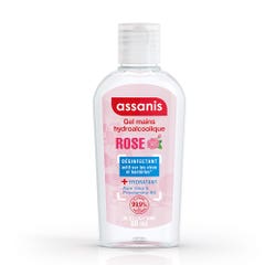 Assanis Pocket Parfumés Gel mains Hydroalcoolique Rose 80ml