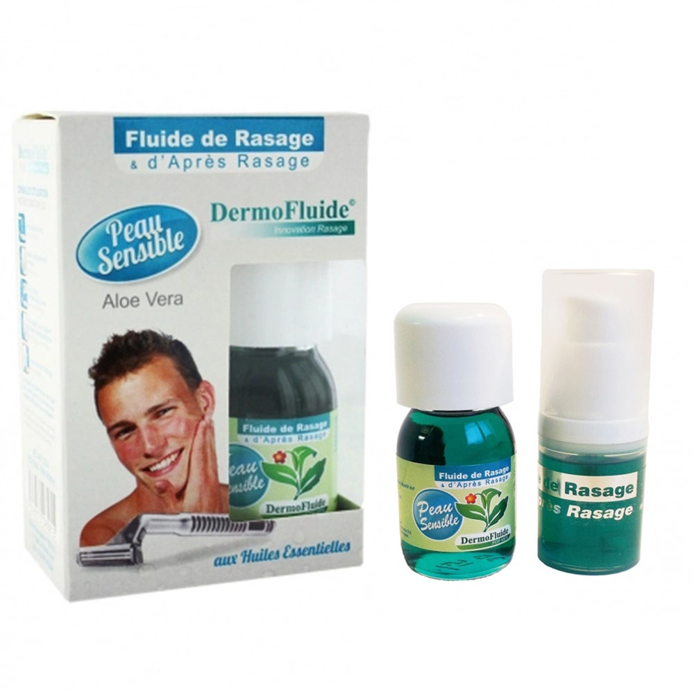 Dermo Fluide Fluide De Rasage Et Apres-rasage A L'aloe Vera Peaux Sensibles 60ml