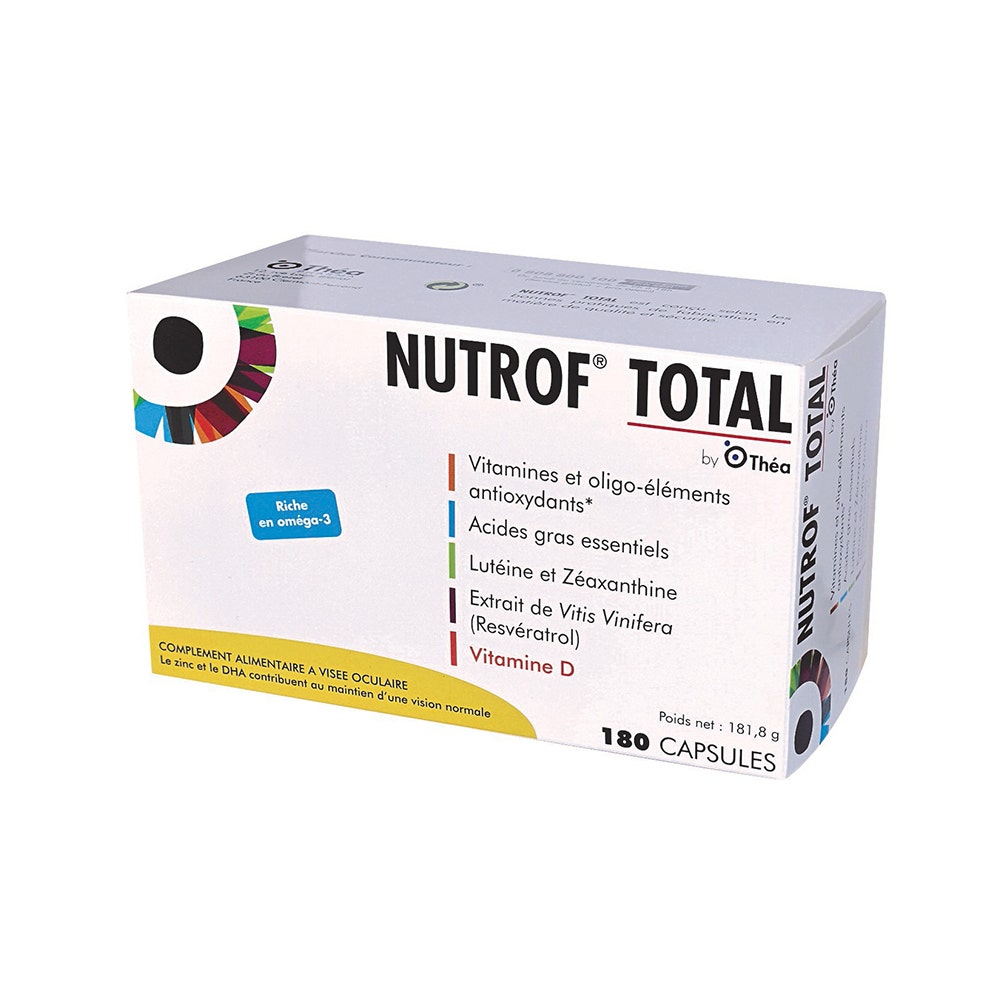 Nutrof Total Visée oculaire 180 capsules Thea