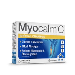 3C Pharma Myocalm Spécial crampes 1150 mg 30 comprimés