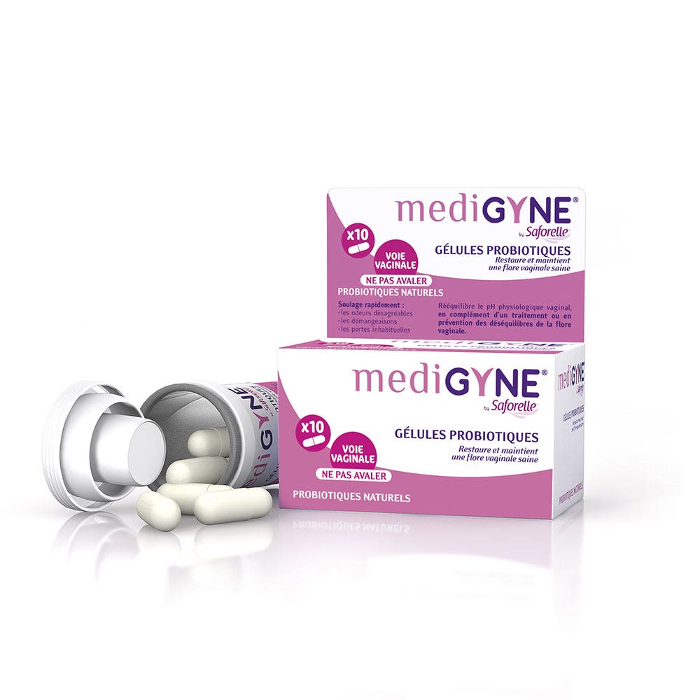 Saforelle Medigyne Gelules Vaginales Probiotiques x10