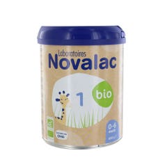 Novalac Lait en poudre Bio 1 De 0 à 6 mois 800g