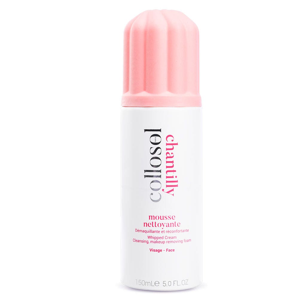Collosol Mousse nettoyante et démaquillante Chantilly 150ml