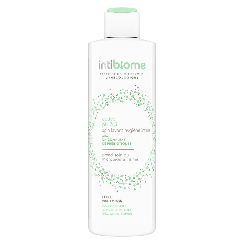 Intibiome Soin lavant Extra protection intime au quotidien Active 250ml