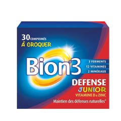 Bion3 Defense Juniors A Croquer 30 Comprimes