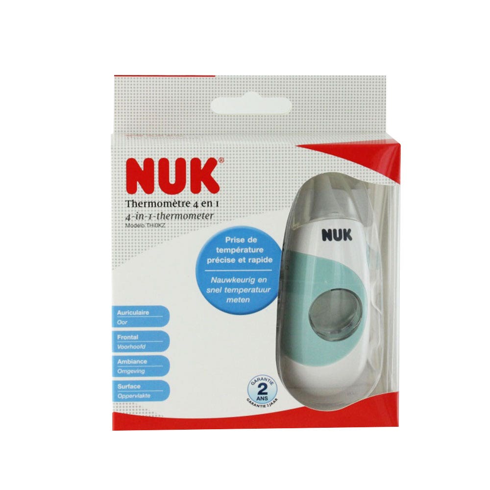 Nuk Thermomètre 4 en 1 multi fonctions