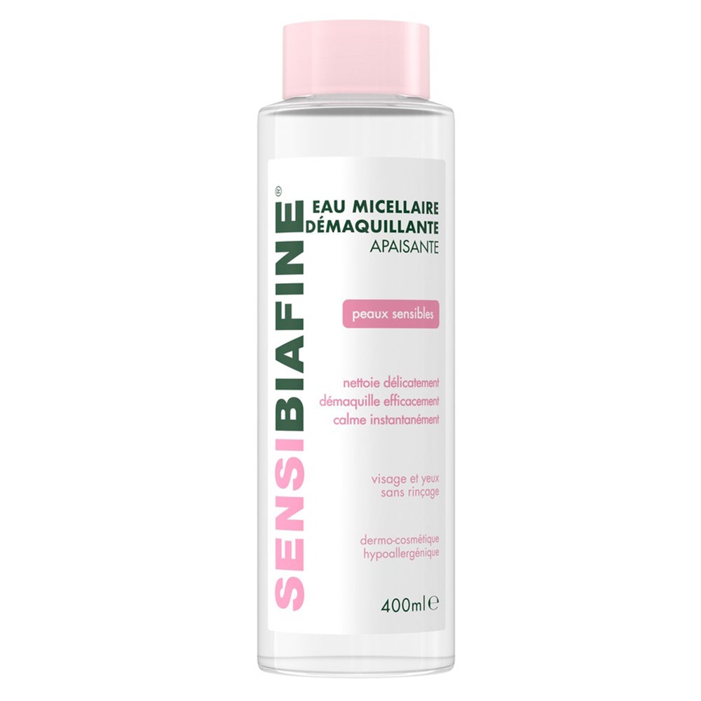 Cicabiafine Sensibiafine Eau Micellaire Demaquillante Apaisante Peaux Sensibles 400ml