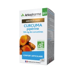 Arkopharma Arkogélules Confort Articulaire Curcuma & Pipérine 130 Gélules