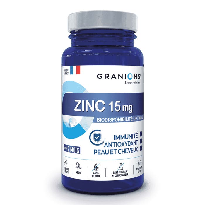 Granions ZINC Imunnité - Antioxydant x60 gélules
