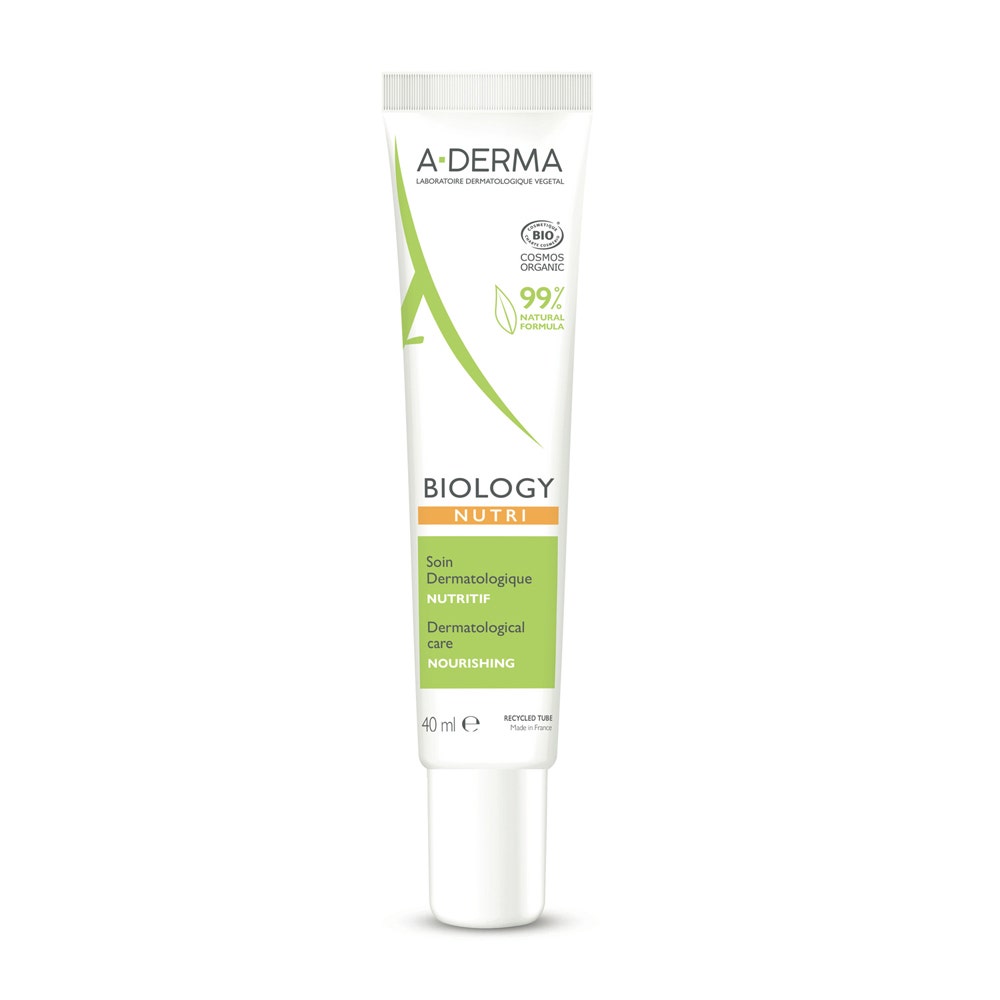 A-Derma Biology Soin dermatologique nutritif Bio 40ml