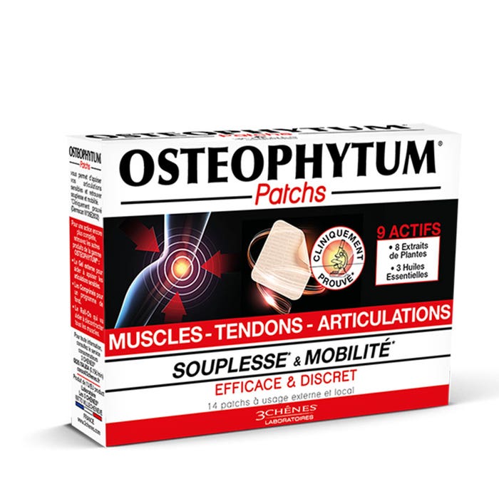 Osteophytum x14 Patchs Articulations 3 Chênes