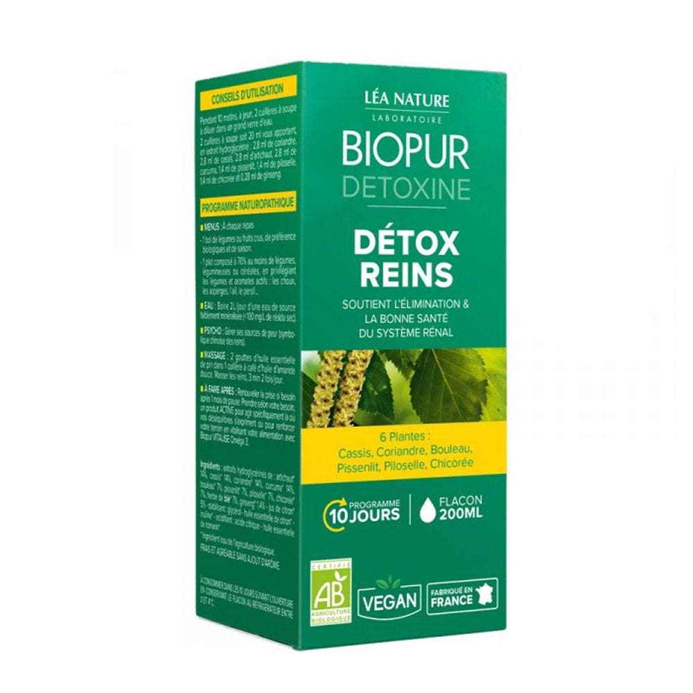 Biopur Cocktail Detox Reins Bio 200ml