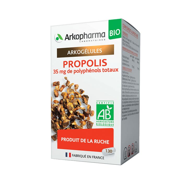 Arkopharma Arkogélules Propolis bio 130 Gelules