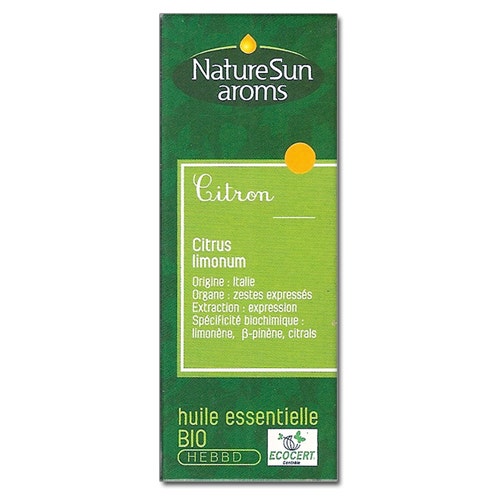 Huile Essentielle De Citron 30ml Naturesun Aroms