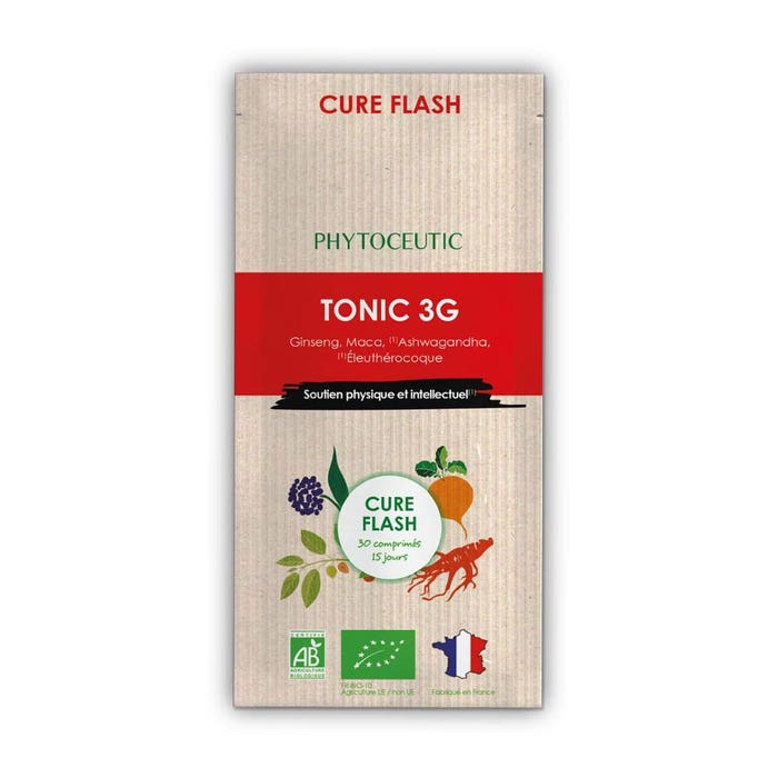 CURE FLASH TONIC 3G 30 COMPRIMES Phytoceutic