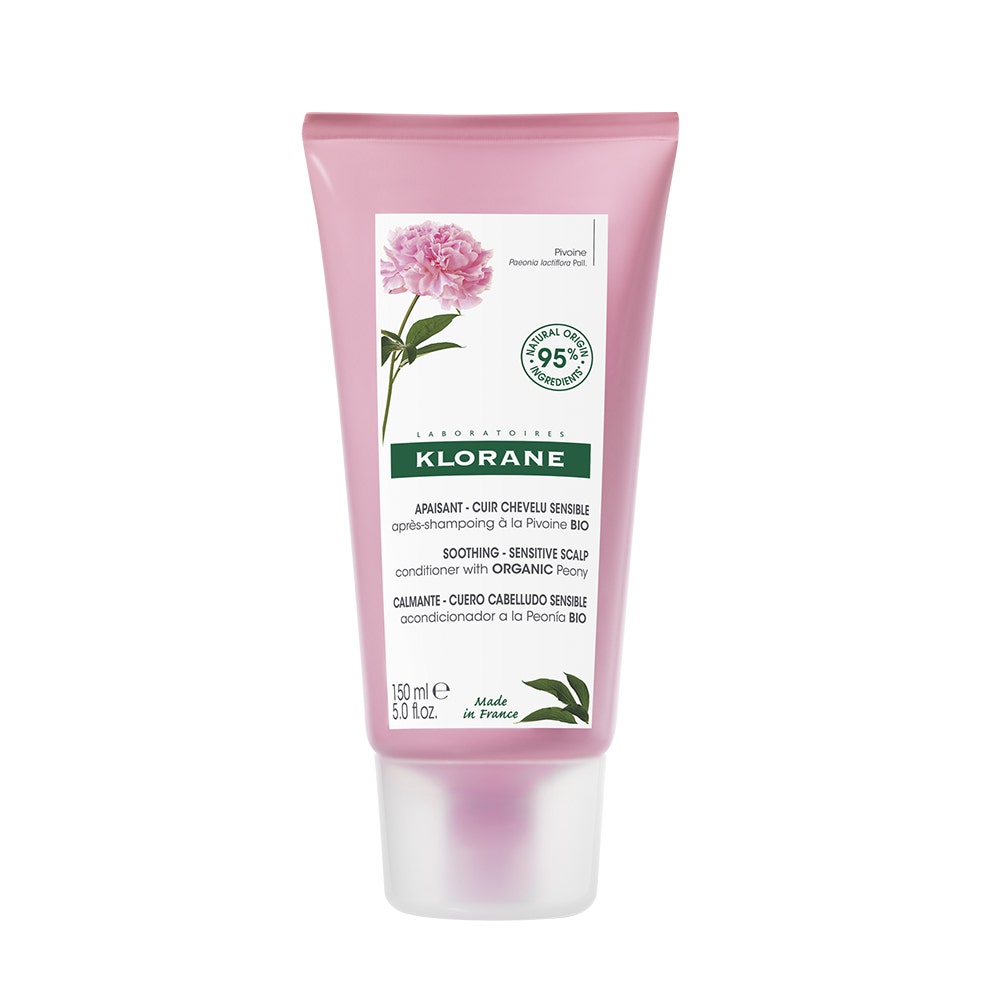 Klorane Pivoine Après-shampoing Apaisant Bio Cuir chevelu sensible 150ml