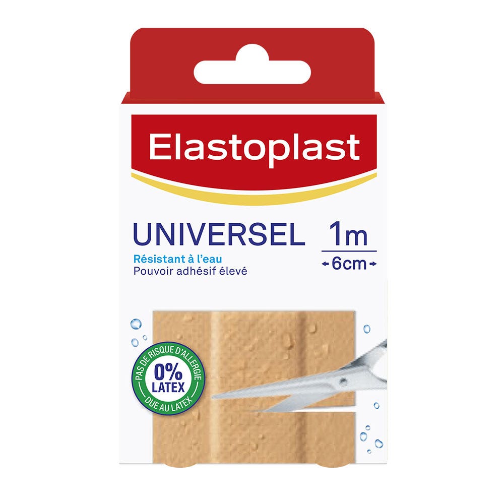 Elastoplast Bandes 1mx6cm X10 Universel