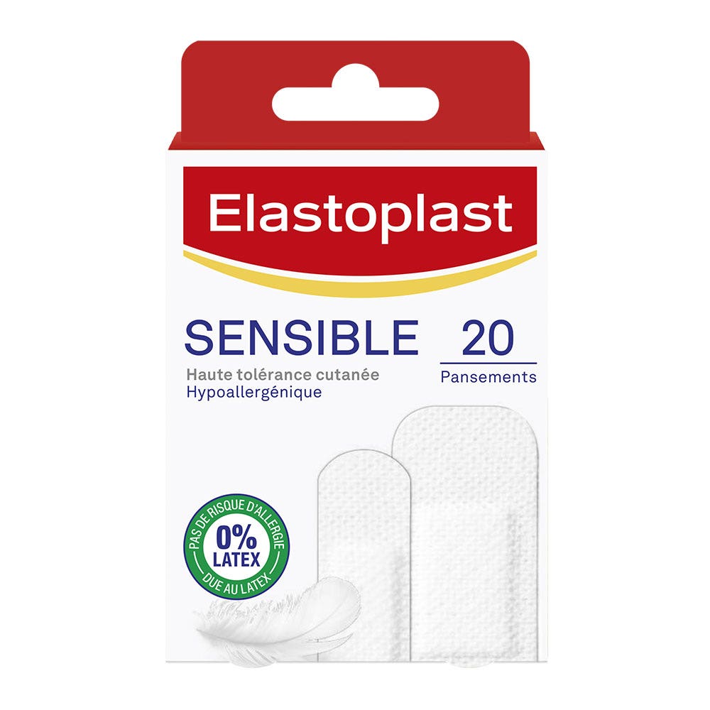 Elastoplast Pansement Peaux Sensibles x20