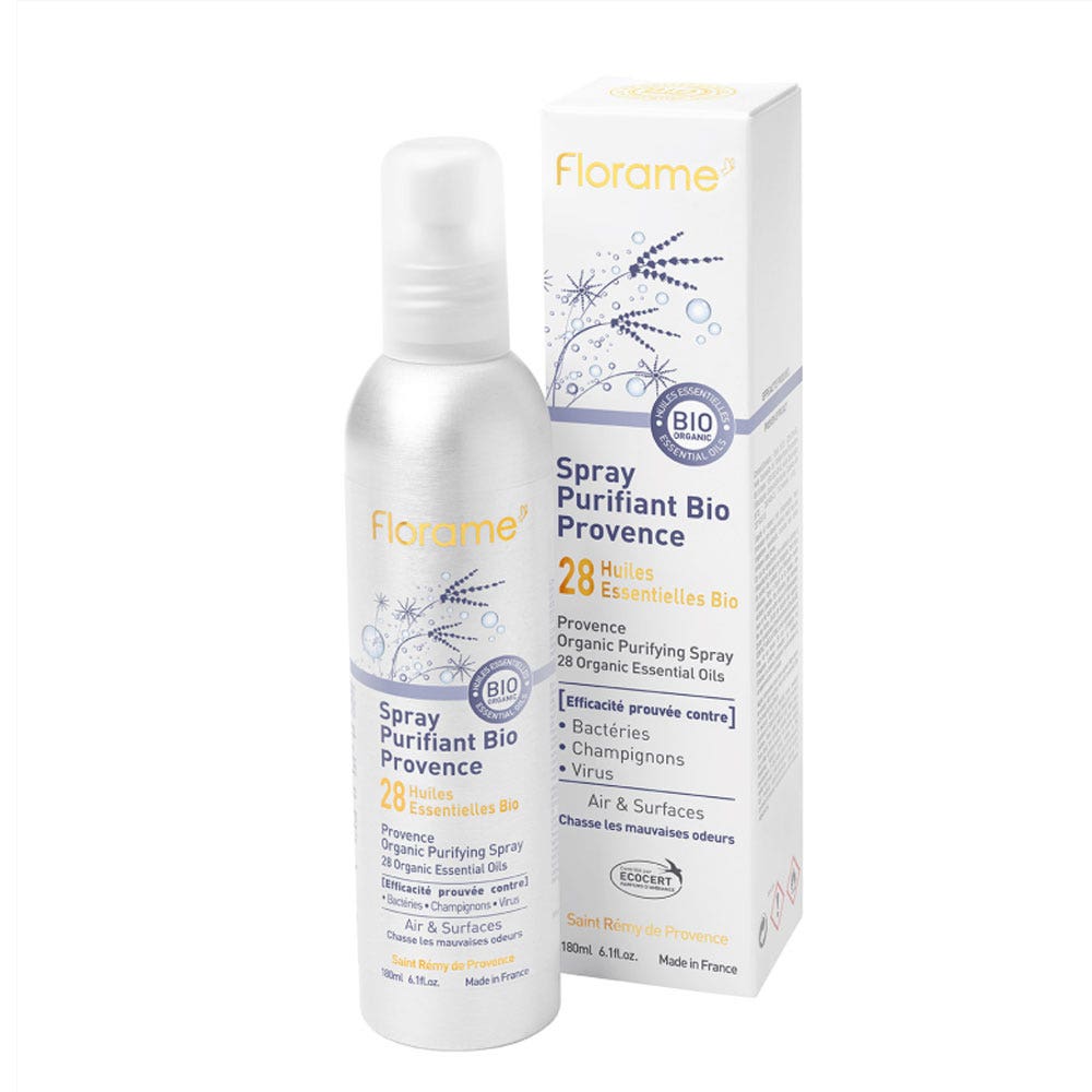 Florame Spray Purifiant Bio Provence Air Et Surfaces 180ml