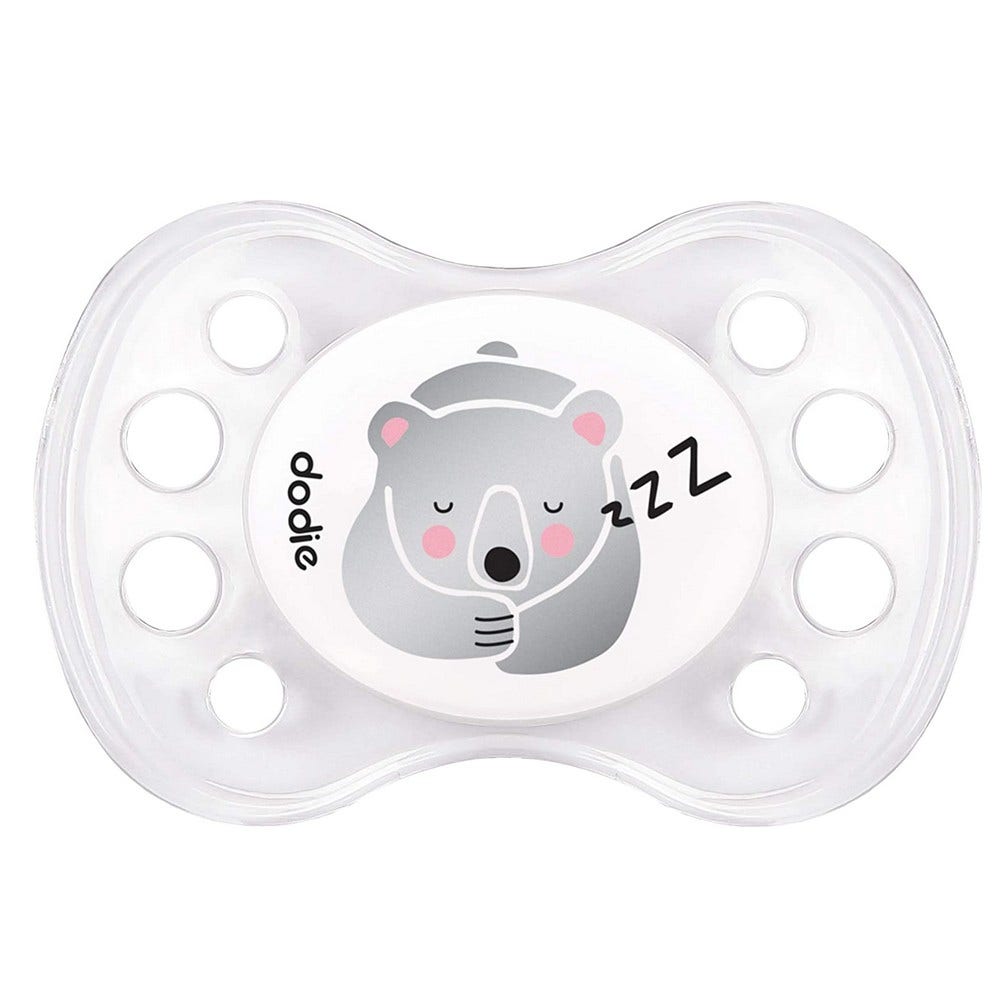 Dodie Sucette Anatomique Silicone Phosphorescente 0-6 Mois