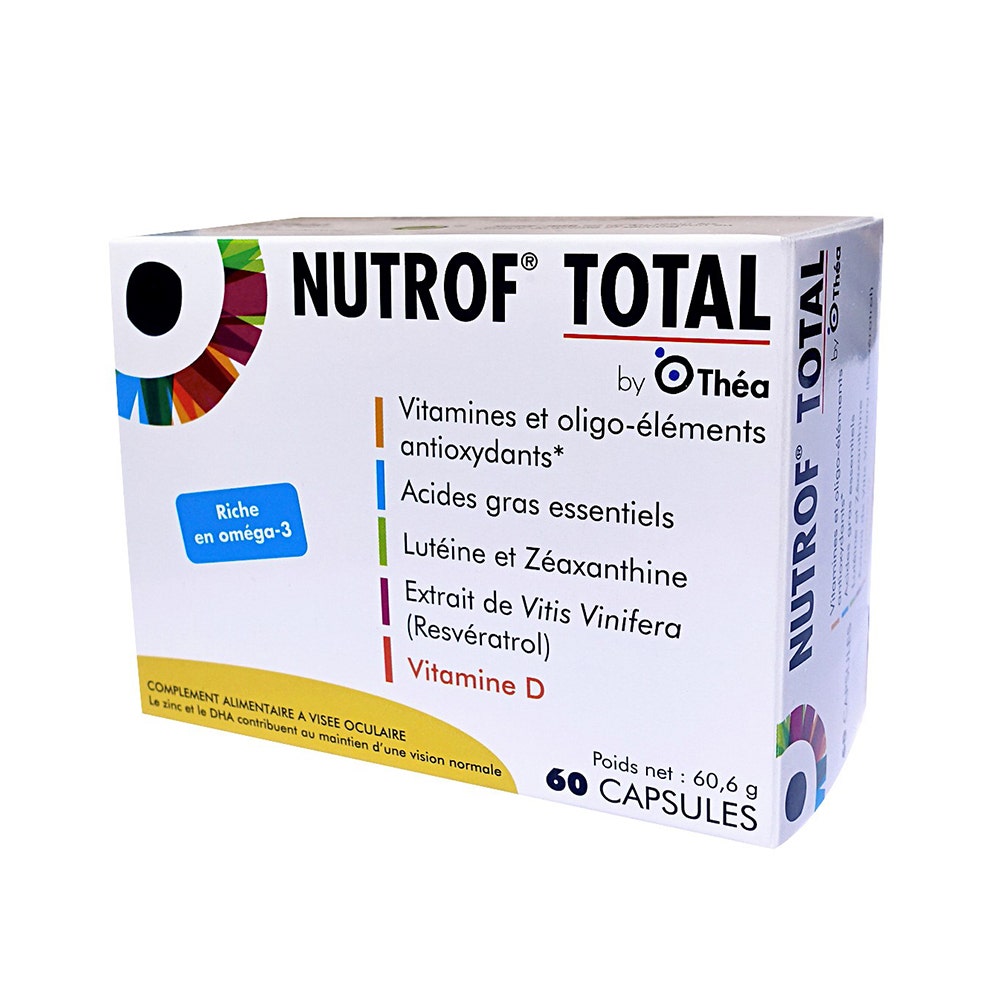 Thea Nutrof Total Visée oculaire 60 Capsules