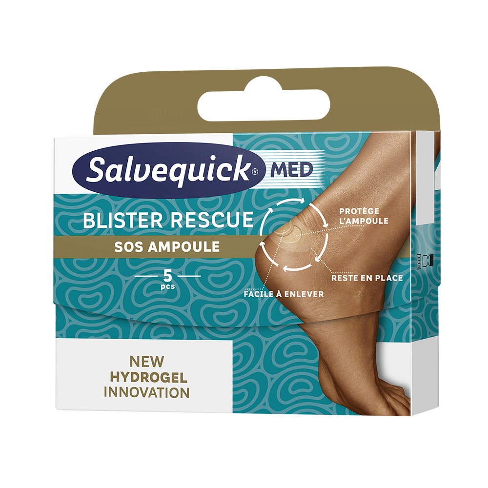 Salvequick Blister rescue SOS Ampoule x 5 pièces