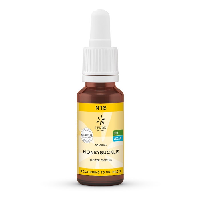 N°16 Elixir Biologiques Originales D'angleterre Honeysuckle 20ml Lemon Pharma