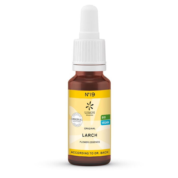 Lemon Pharma N°19 Elixir Biologiques Originales D'angleterre Larch 20ml