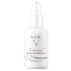 Vichy Capital Soleil Fluide Anti-Photovieillissement SPF50+ Visage UV-AGE Daily 40ml