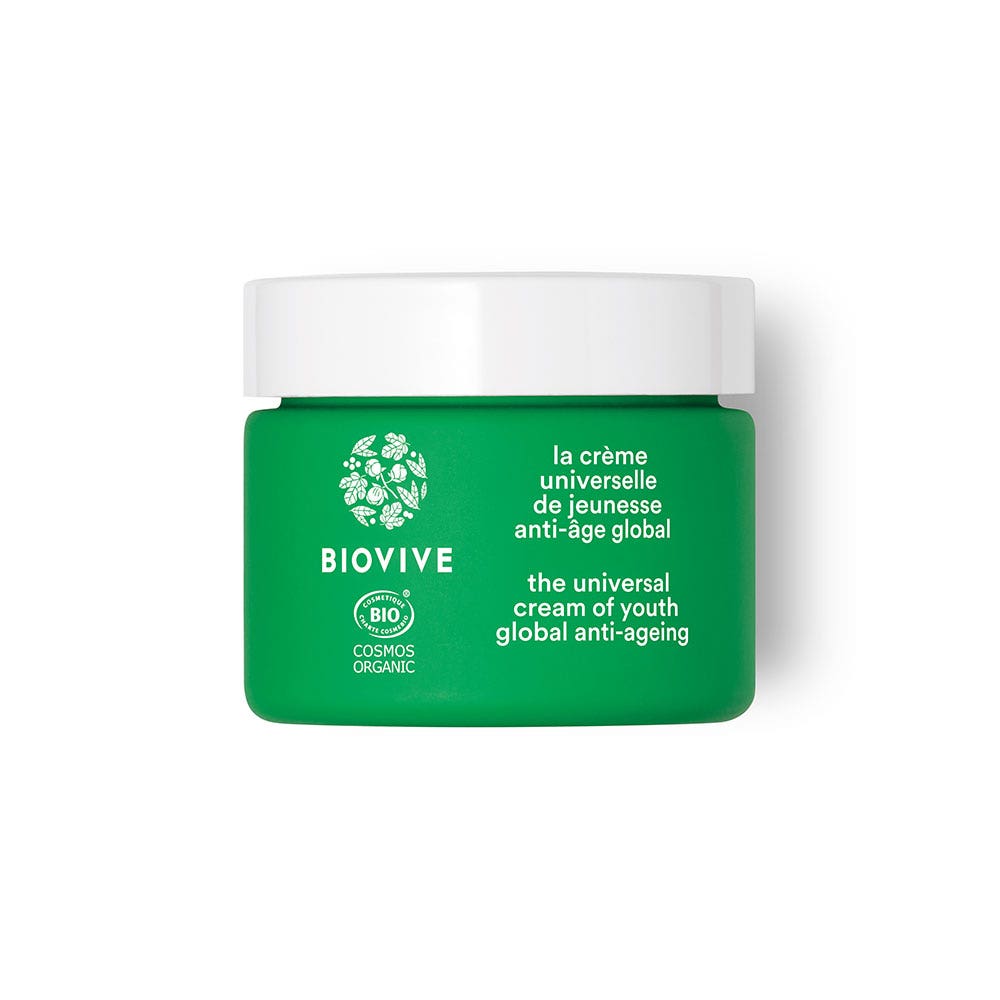 Biovive Crème universelle de jeunesse anti-âge global Bio 50ml