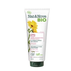 NAT&NOVE BIO après-shampooing masque 2en1 doux bio tous types de cheveux 200ml