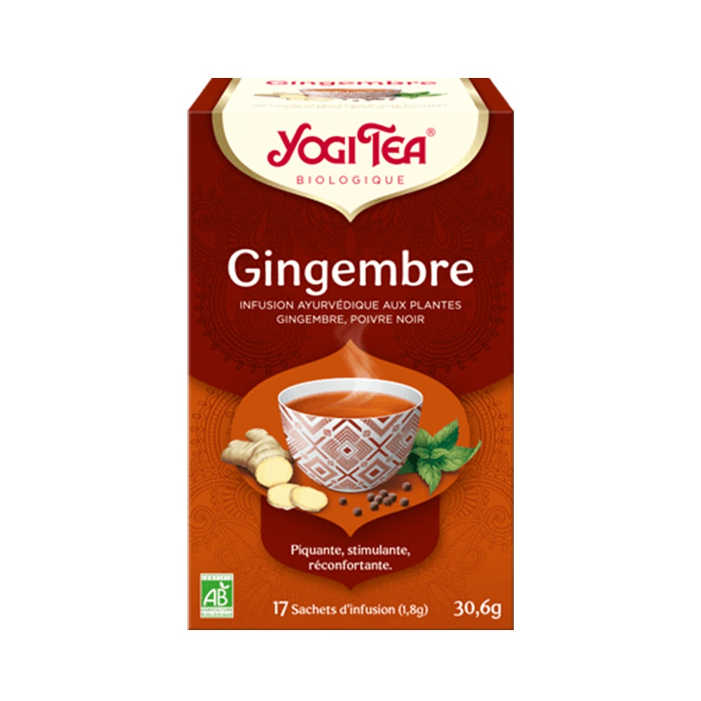 Yogi Tea Gingembre 17 Sachets