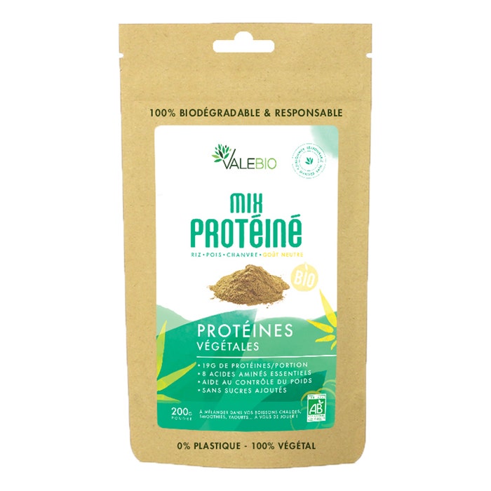 Valebio Mix Protéiné Bio Protéines végétales 200g