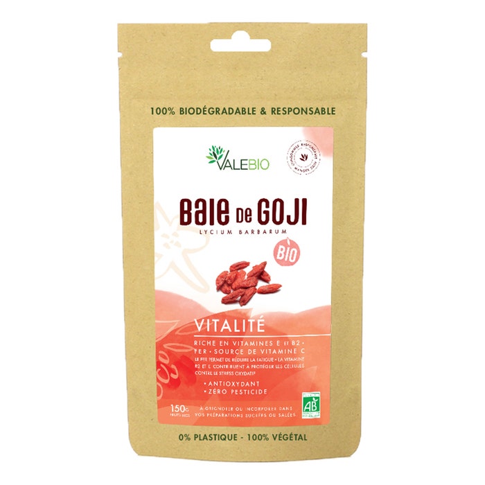 Baie De Goji Bio Super Fruit 150g Valebio