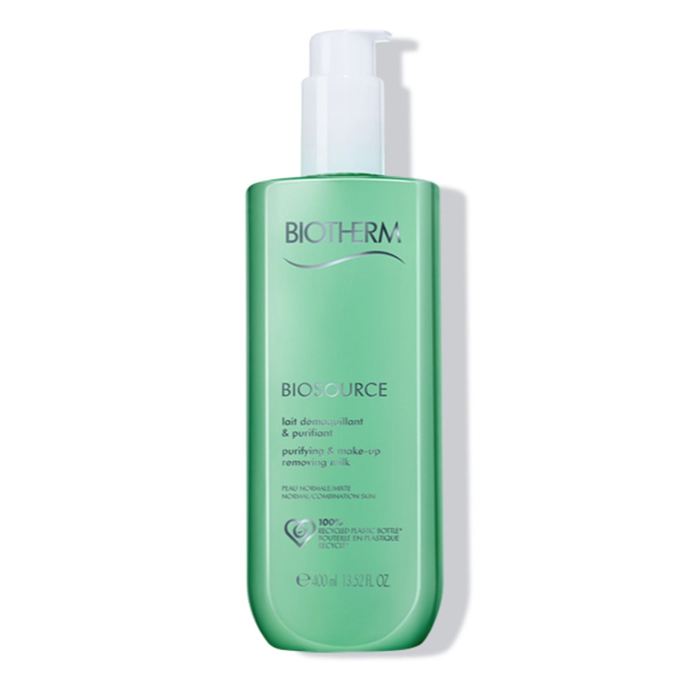 Biotherm Biosource Lait Demaquillant Et Purifiant Biosource Peaux Normales A Mixtes 400ml