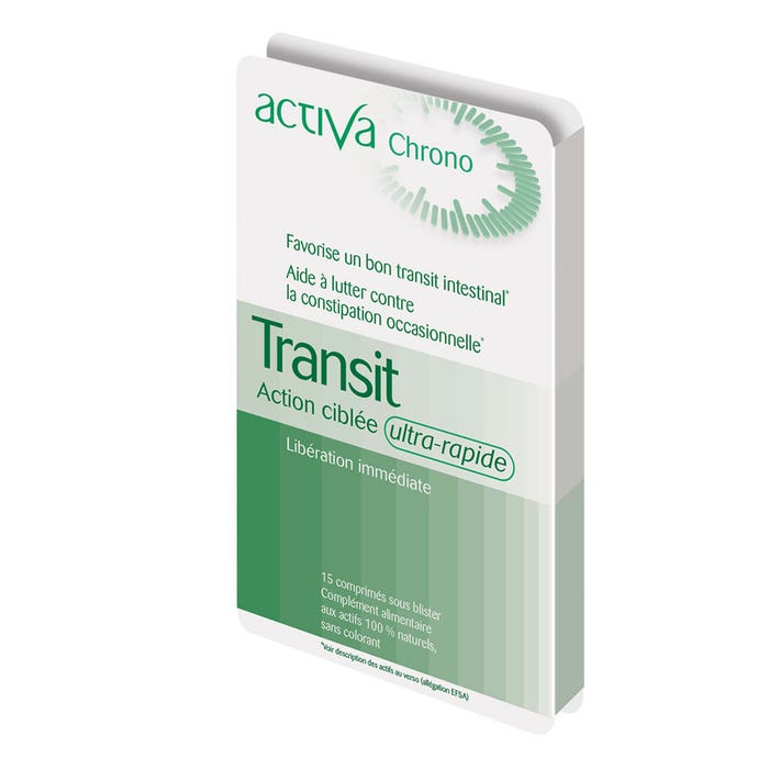 Transit 15 Comprimés Chrono Activa