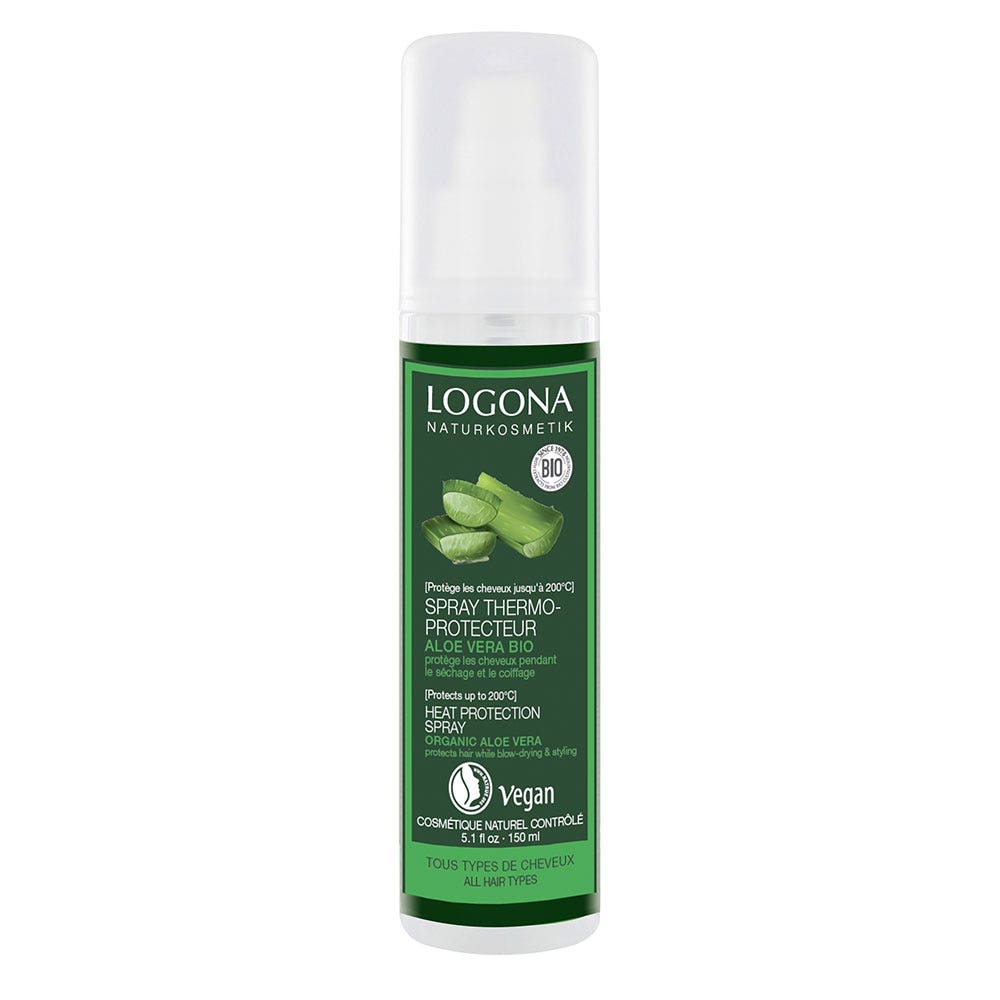 Logona Spray thermo-protecteur aloe vera bio 150ml