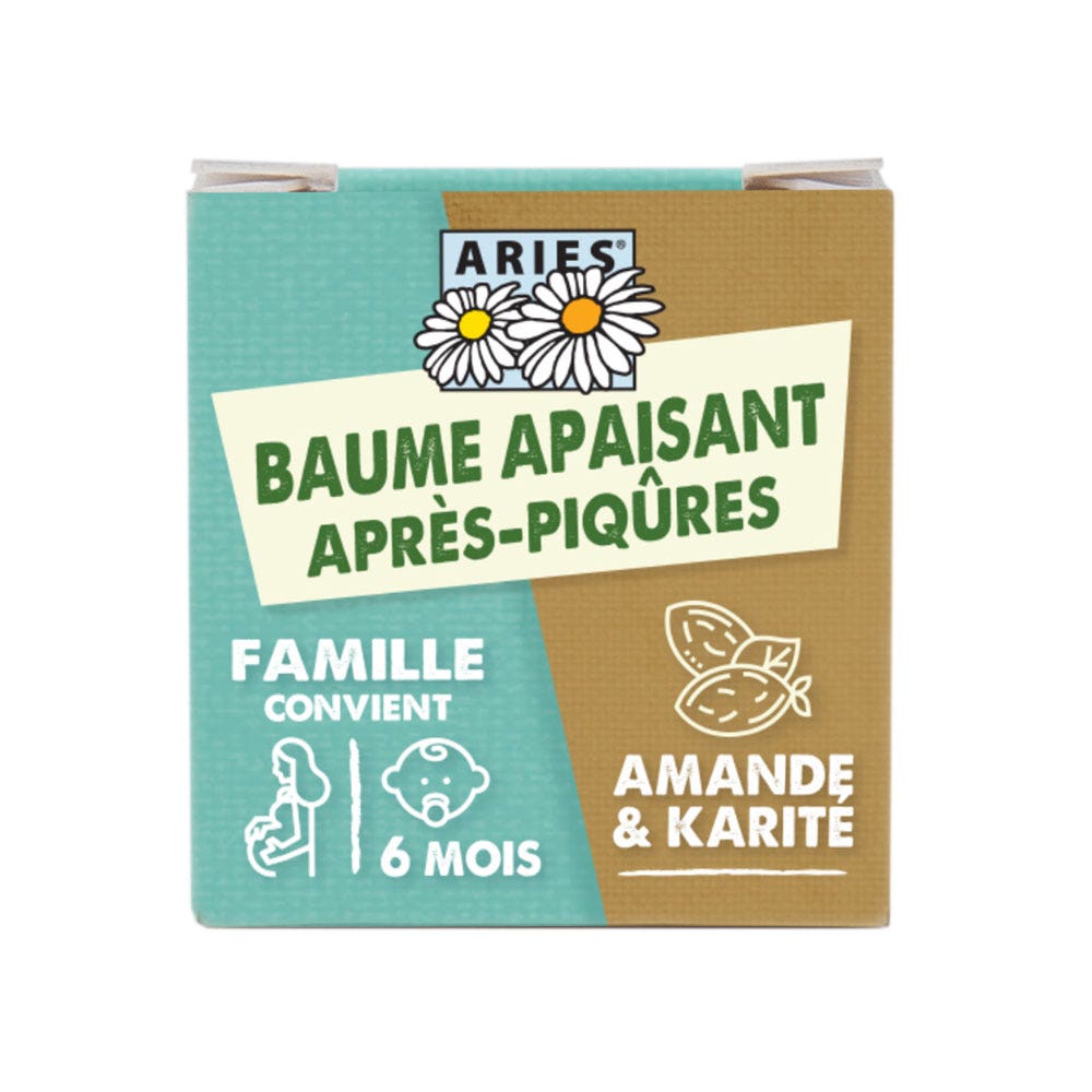 Aries Baume Apaisant Après Piqûres Moustiques Format Famille 10ml