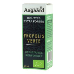 Aagaard Propolis Verte Gouttes Extra Fortes Bio 10ml