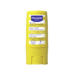 Mustela Stick Solaire Haute Protection SPF50 Famille 9ml