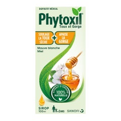 Phytoxil Sirop Toux 2en1 Toux Et Gorge 100ml