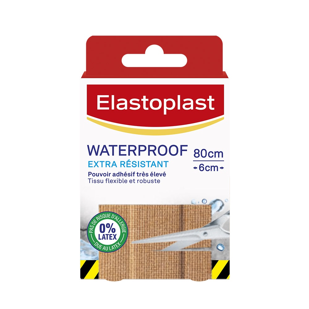 Elastoplast Bande Extra Resistant Waterproof 80x6cm X8