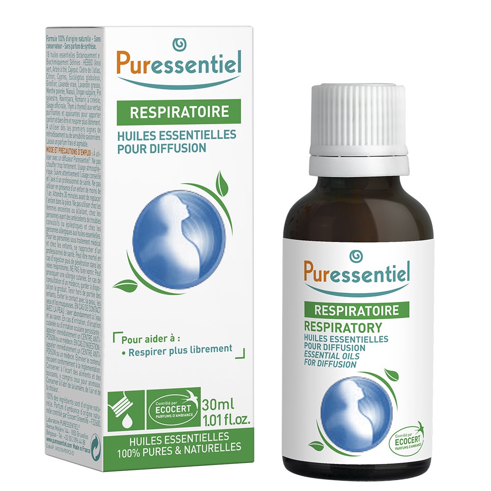 Puressentiel Respiratoire Huiles essentielles pour diffusion 30ml