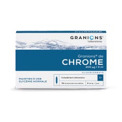 Granions Chrome 200µg 30 Ampoules