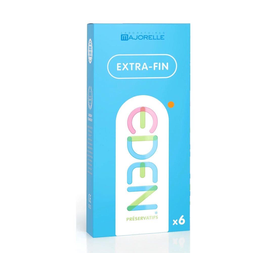 Eden Gen Préservatifs Extra-fin x6